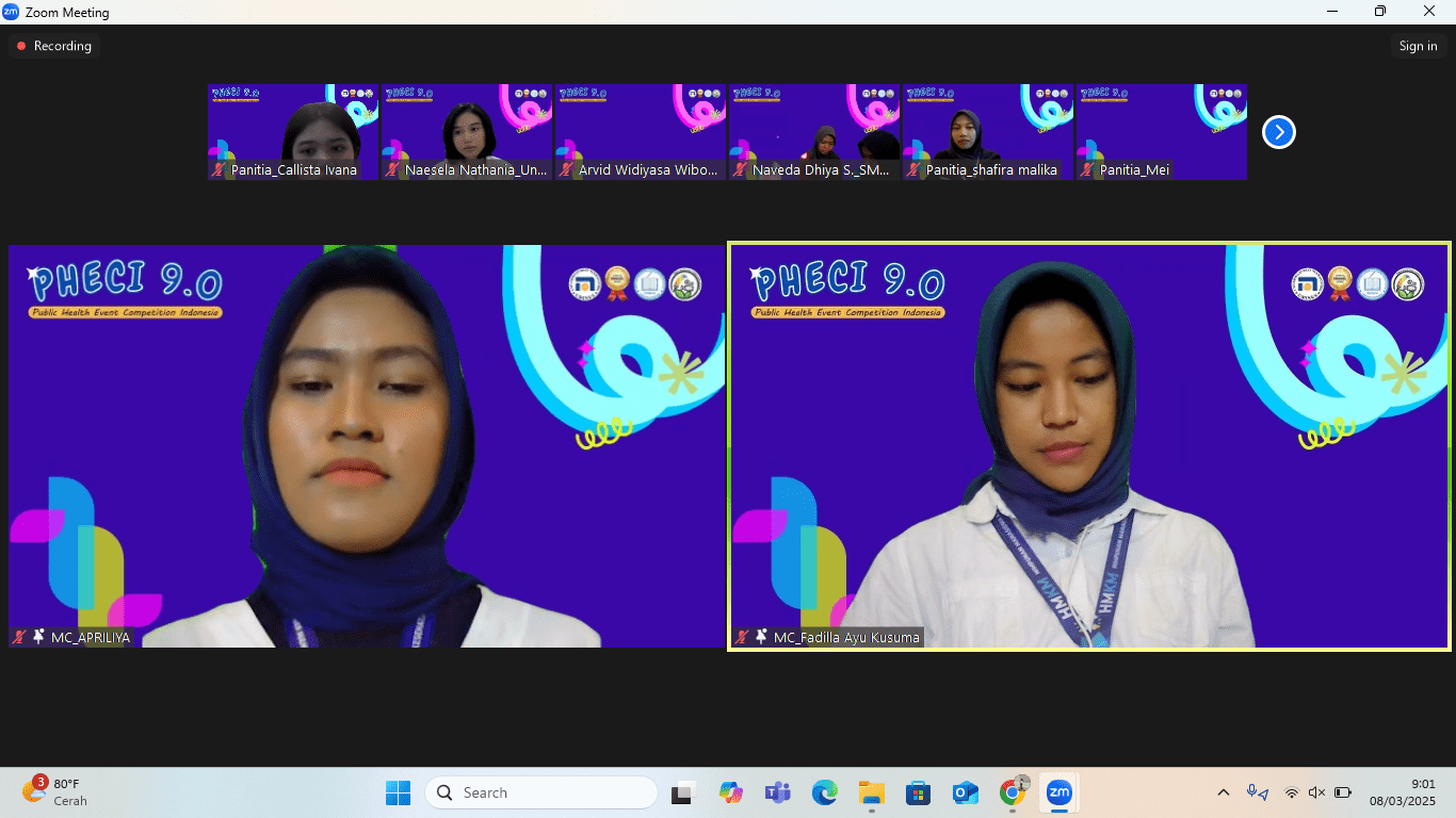 Pembacaan Petunjuk Teknis Presentasi